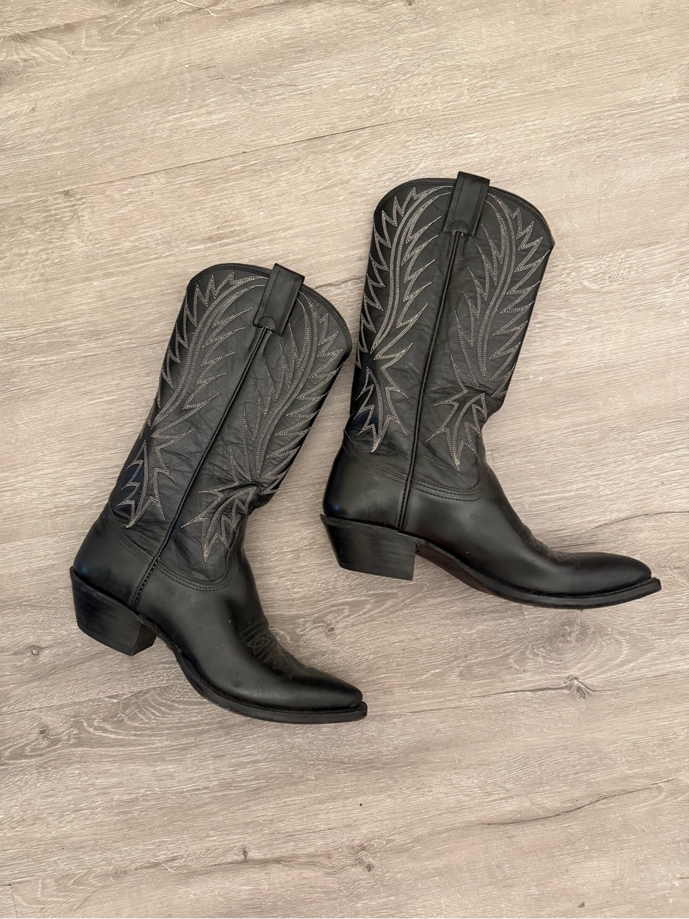 Black Western Cowboy Boots